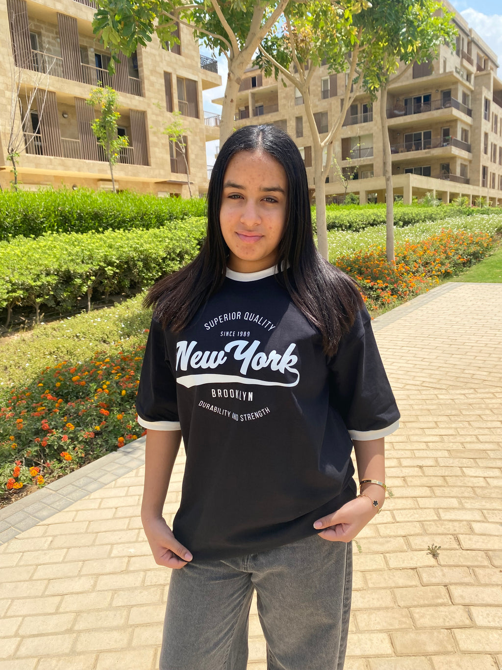 New York Unisex Oversized T-shirt