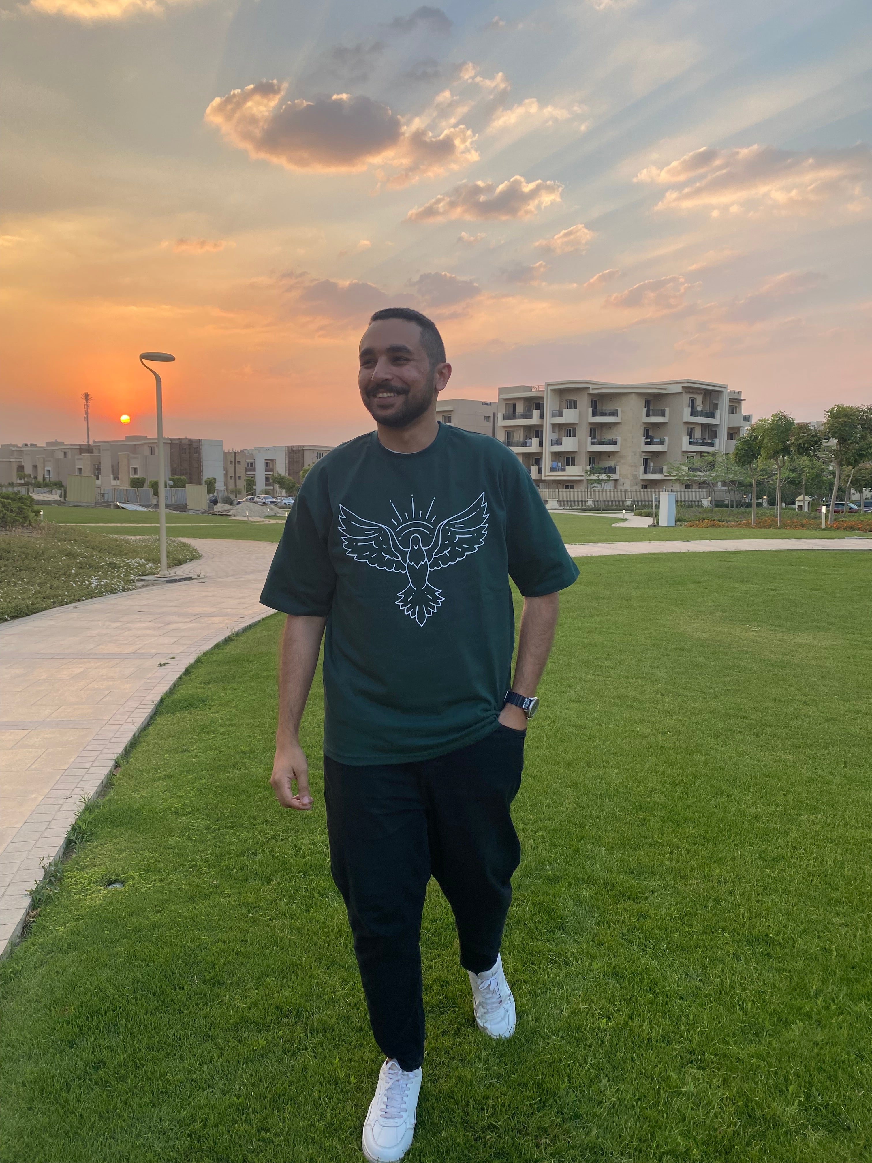 Wings of Time Unisex Oversized T-shirt