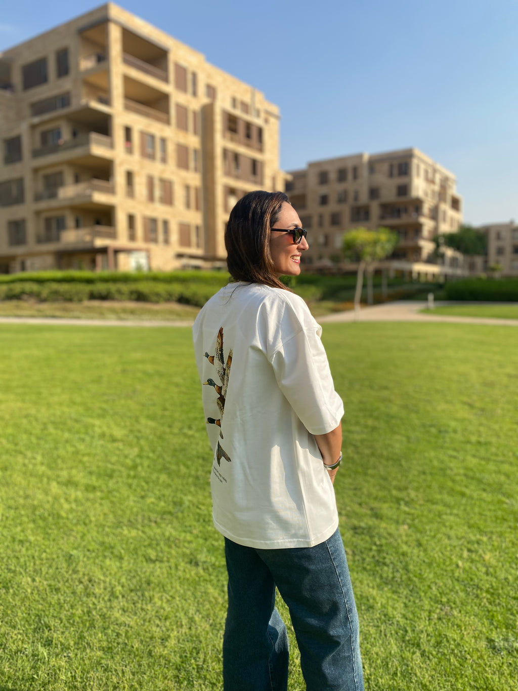 Wild Horizon Unisex Oversized T-shirt