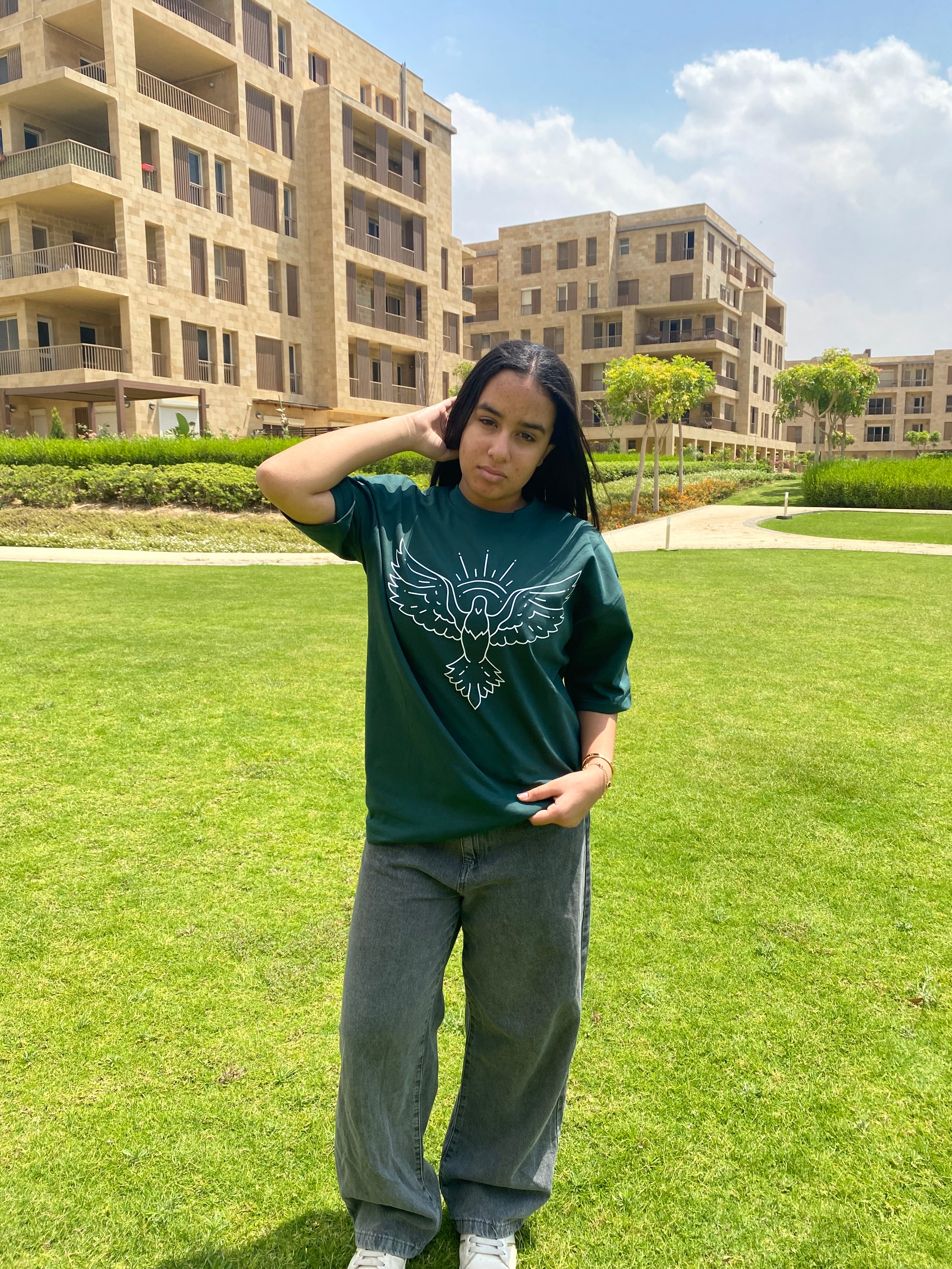Wings of Time Unisex Oversized T-shirt