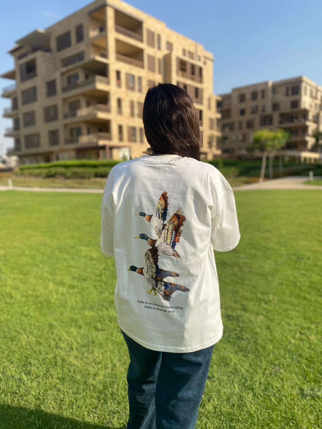 Wild Horizon Unisex Oversized T-shirt